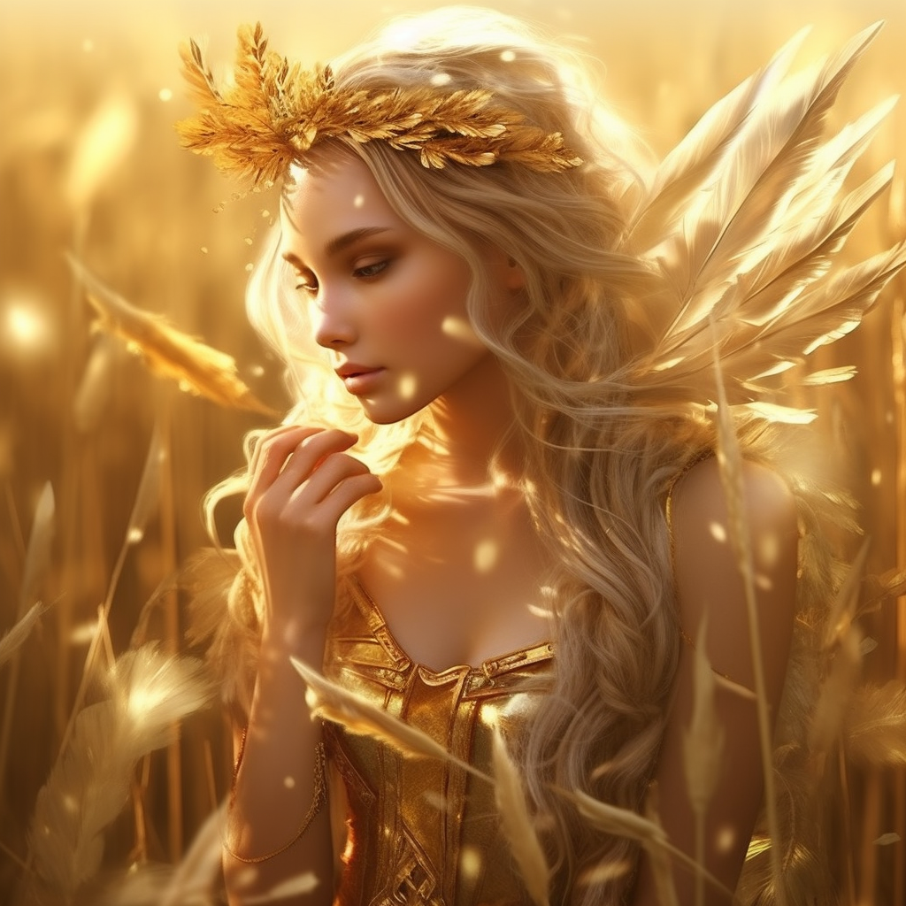Seasonal Fae of Good fortune Good luck Prosperity product image