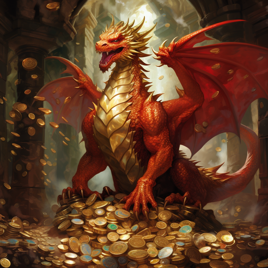 Red Dragon - Guardians of Affluence, Seekers of Hidden Wealth product image