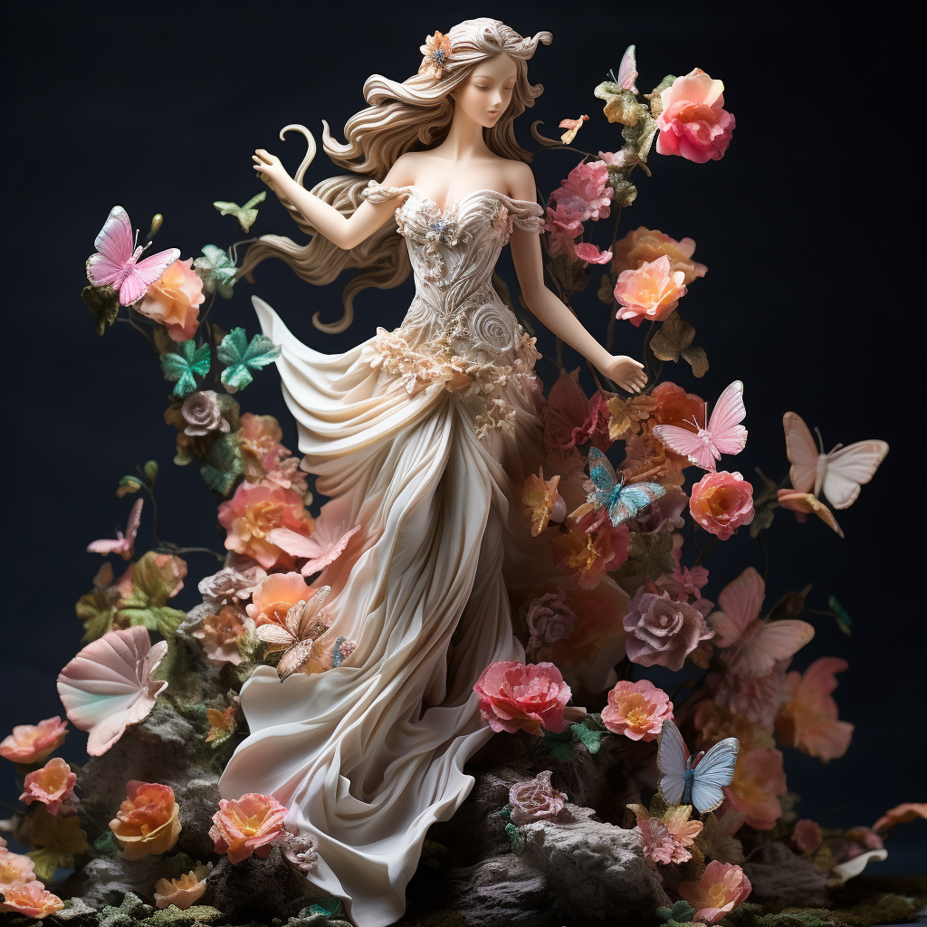 ANTHEIA: Blossoming Goddess of Verdant Flourish product image