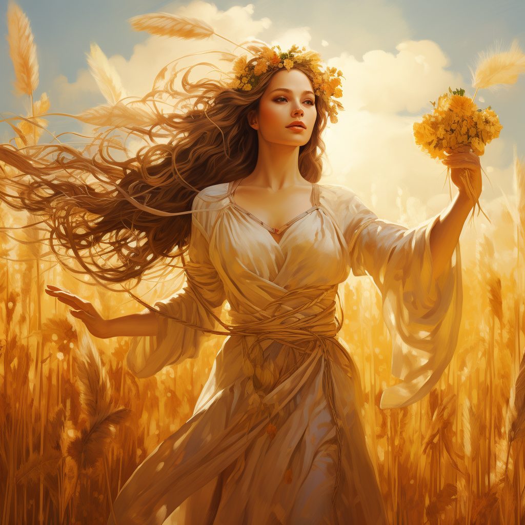 DEMETER: The Bountiful Muse of Earth's Abundance product image