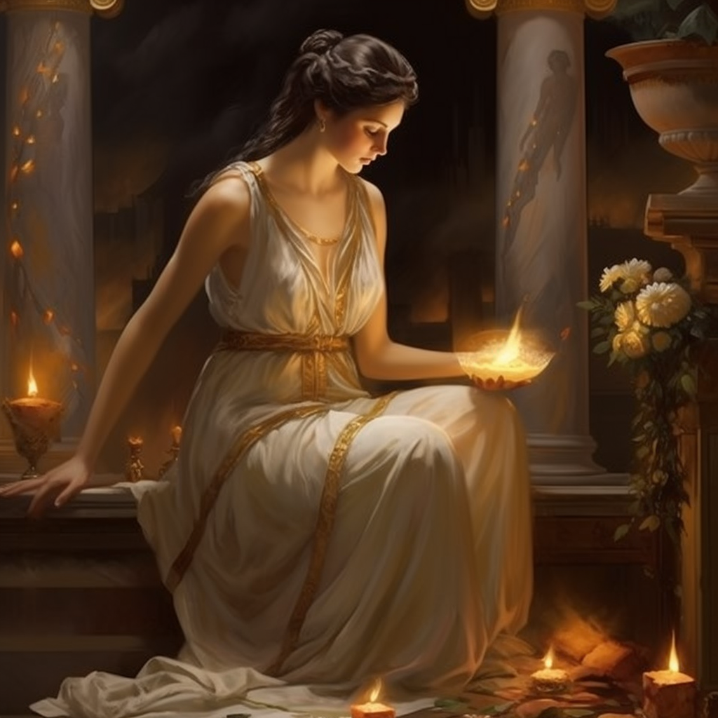 HESTIA: Keeper of the Sacred Flame of Home and Heart product image