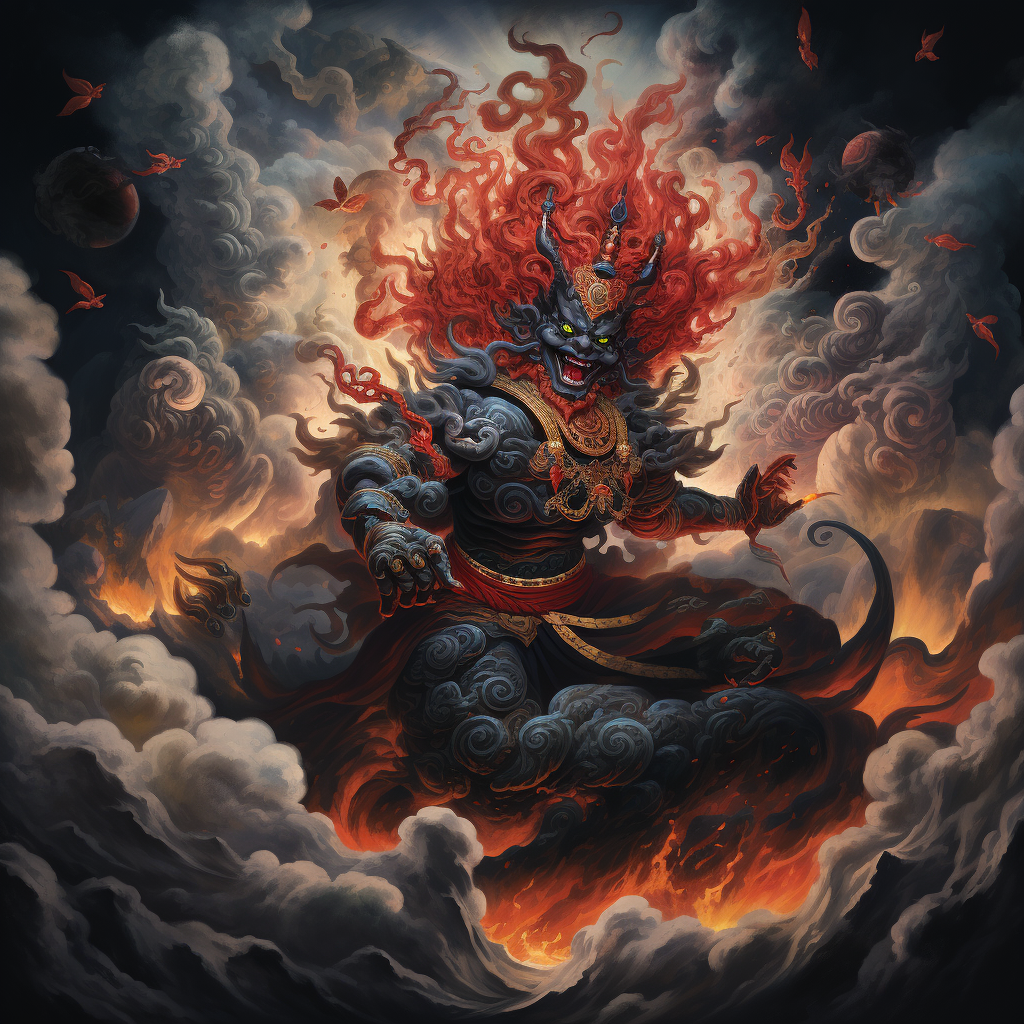 Vajrapani: The Embodiment of Unyielding Spiritual Strength product image