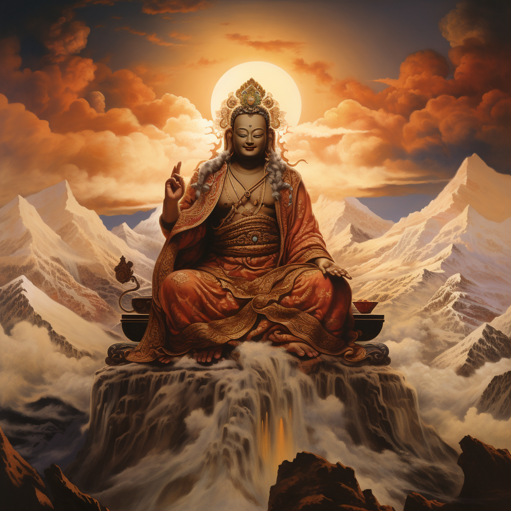 Padmasambhava (Guru Rinpoche): The Sacred Beacon of Tibetan Buddhism product image