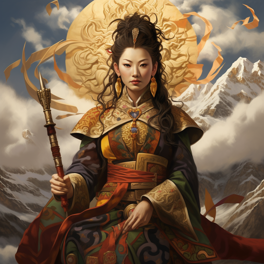 Tseringma: The Guardian of Vitality and Tibetan Legacy product image