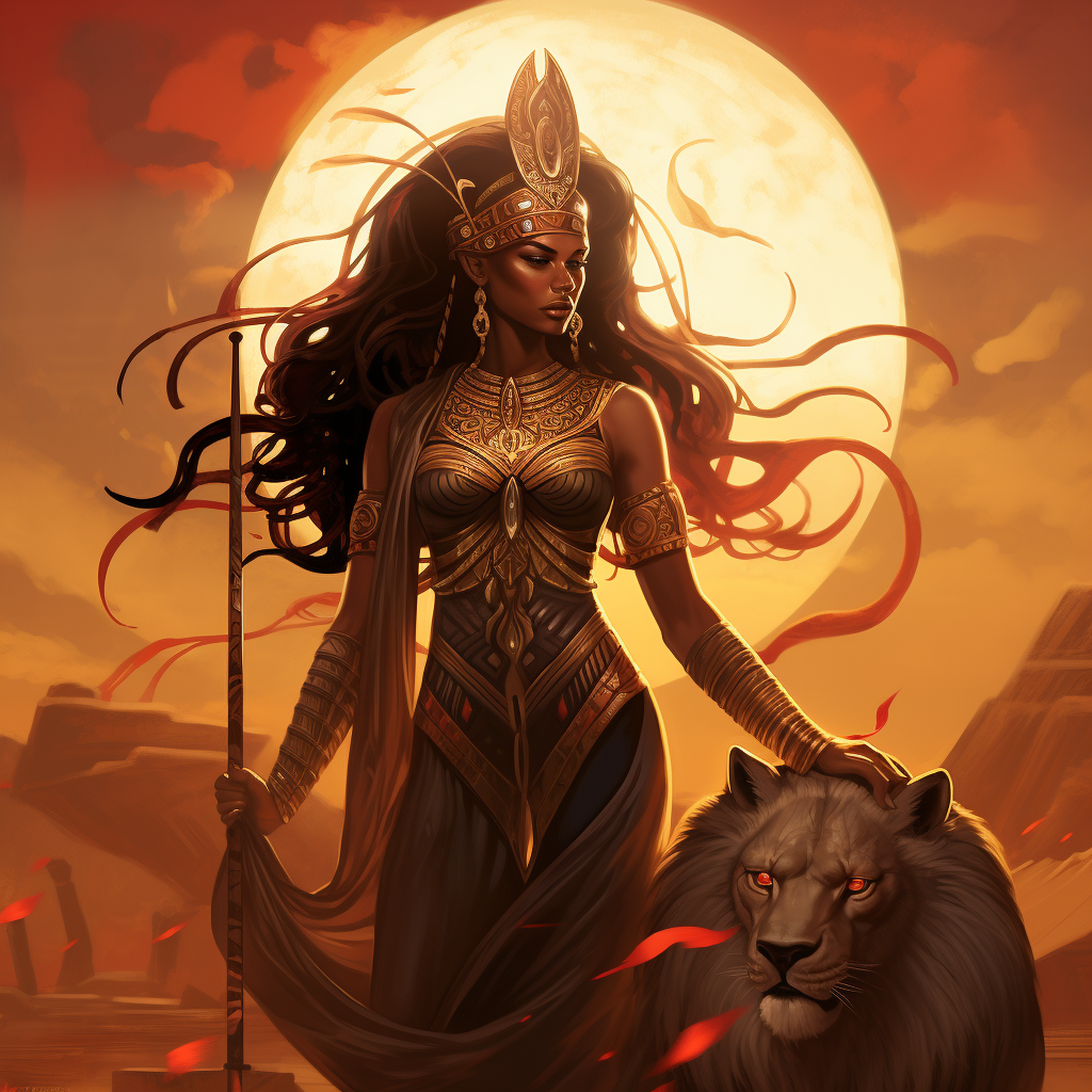 SEKHMET - The Fierce Lioness, Wielder of Destruction and Healing product image