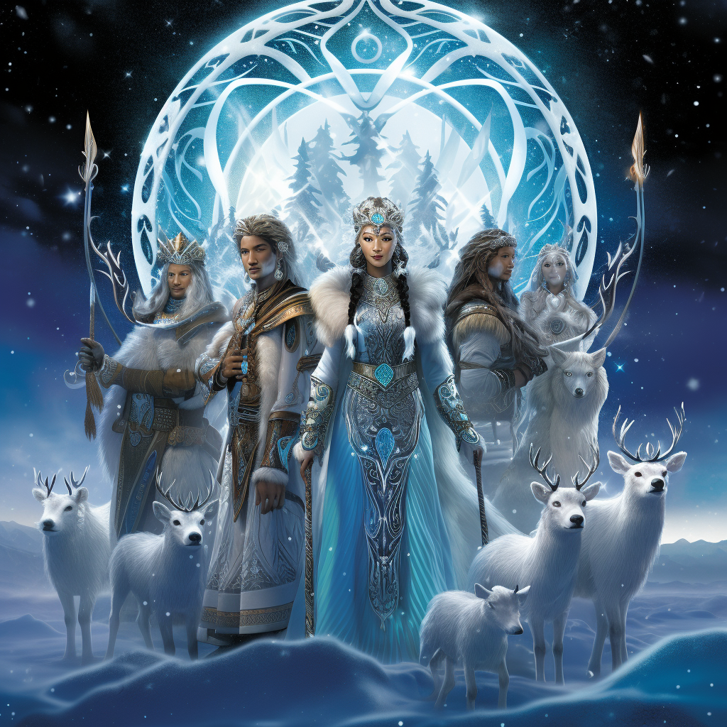 The Tilxas Union: Arctic Elf Royalty - Guardians of Frost & Fortune product image