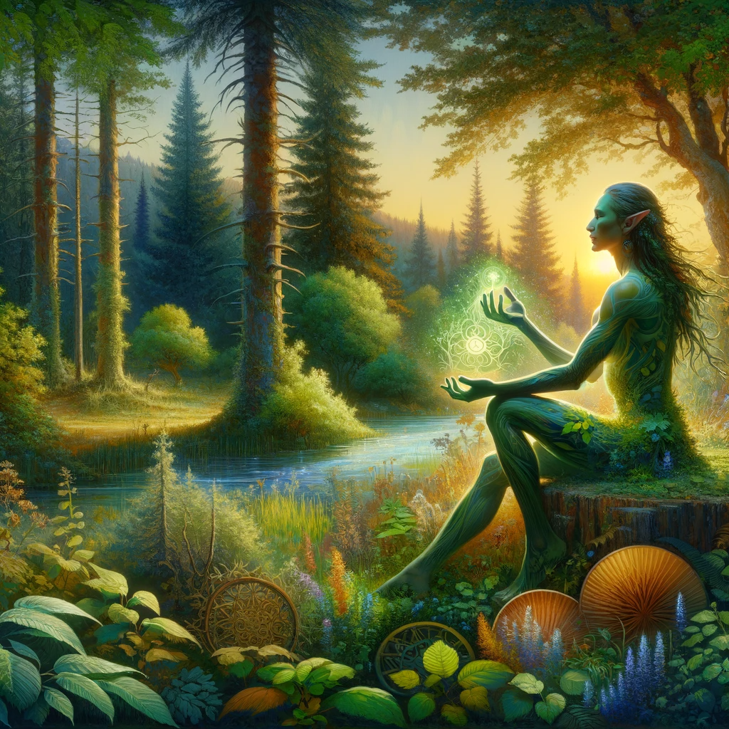 Sylvanara Alliance Woodland Elf: Embracing Nature's Essence product image