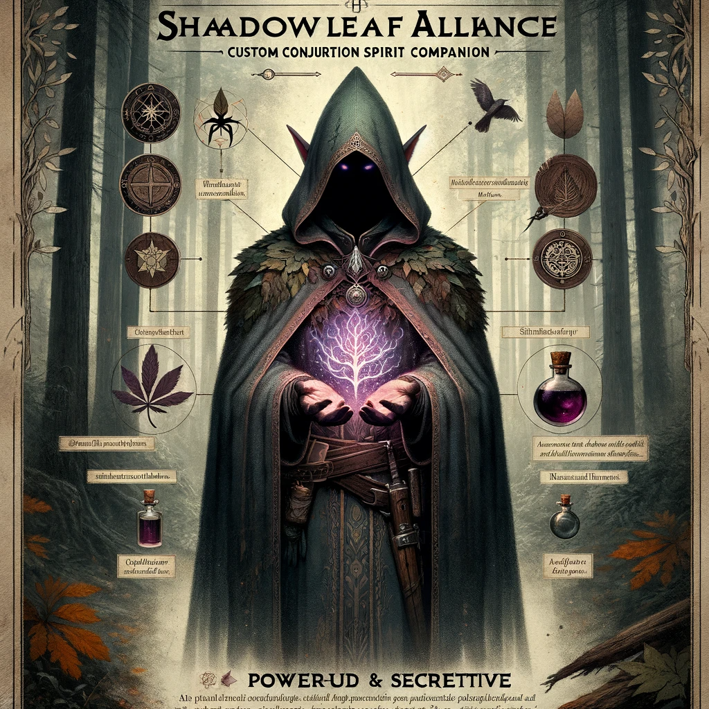 Shadowleaf Alliance Woodland Elf: Masters of Secrecy and Potent Magick product image