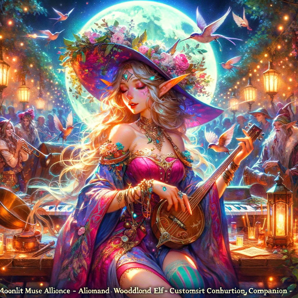 Moonlit Muse Alliance Woodland Elf: Enchanters of Art and Romance product image