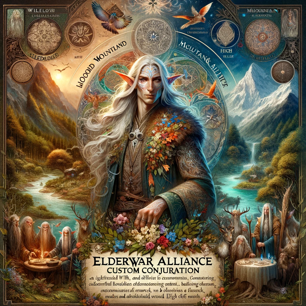 Eldermix Alliance Wilewar Elf: Guardians of Ancestral Magick and Diversity product image