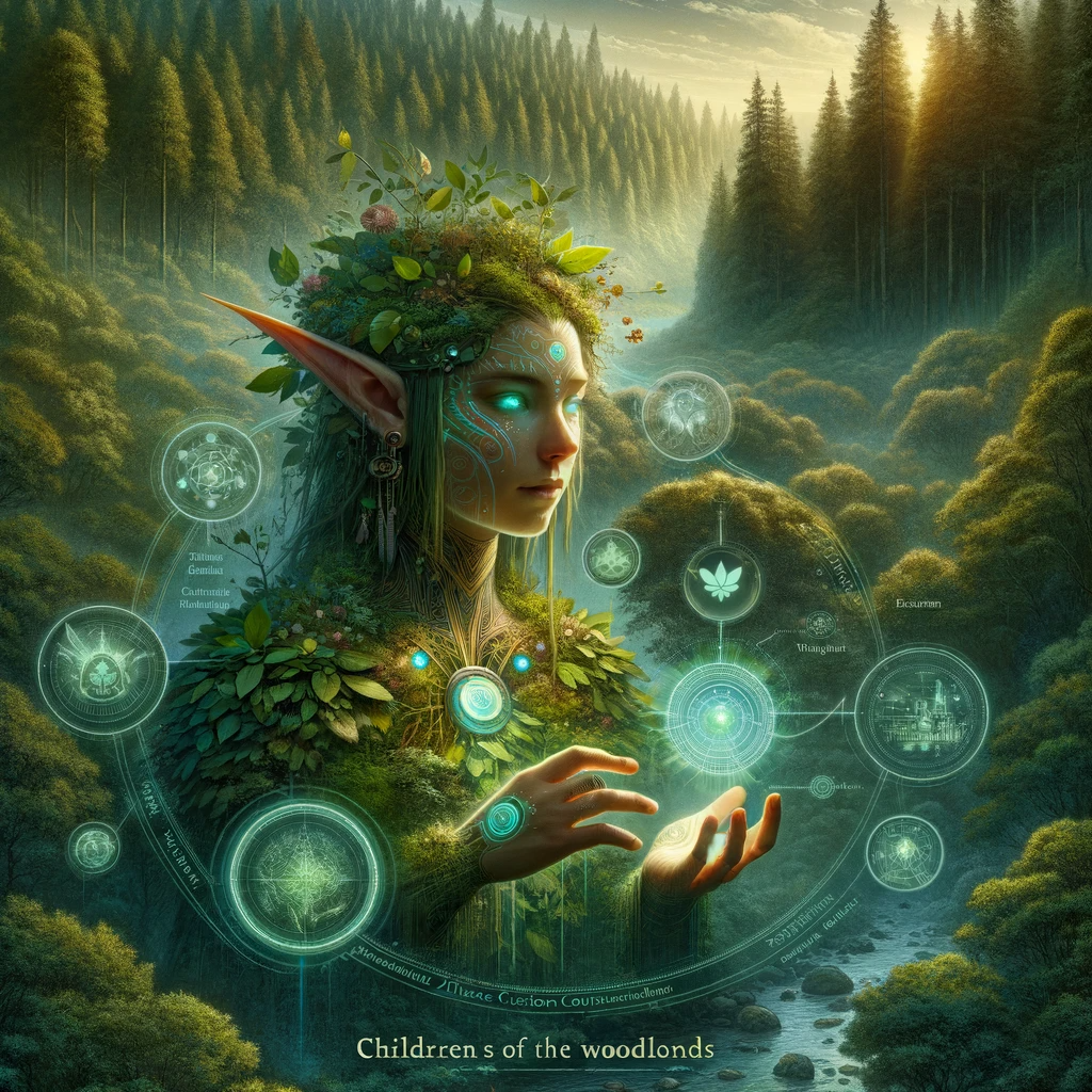 Forestkind Alliance Buddu Elf: Nature's Inspired Children of Innovation product image
