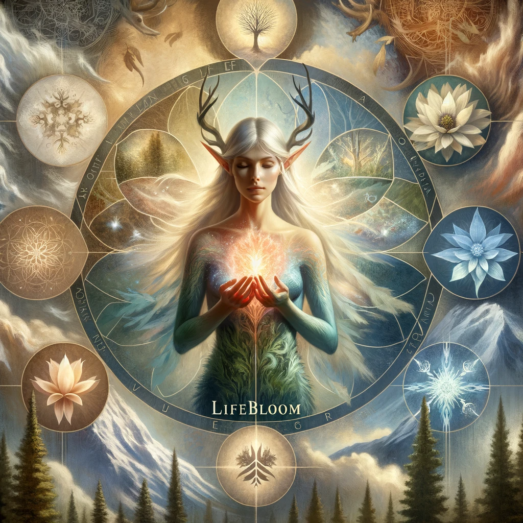 Lifebloom Elf: Nurturing Guardians with Healing Mastery product image