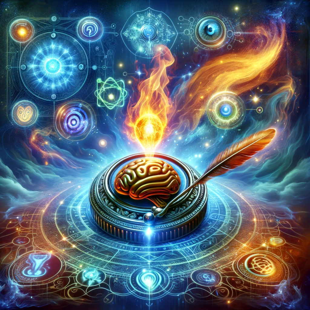 Cognition Ignite Charm: A Flame of Mental Mastery and Supernatural Enhancement product image