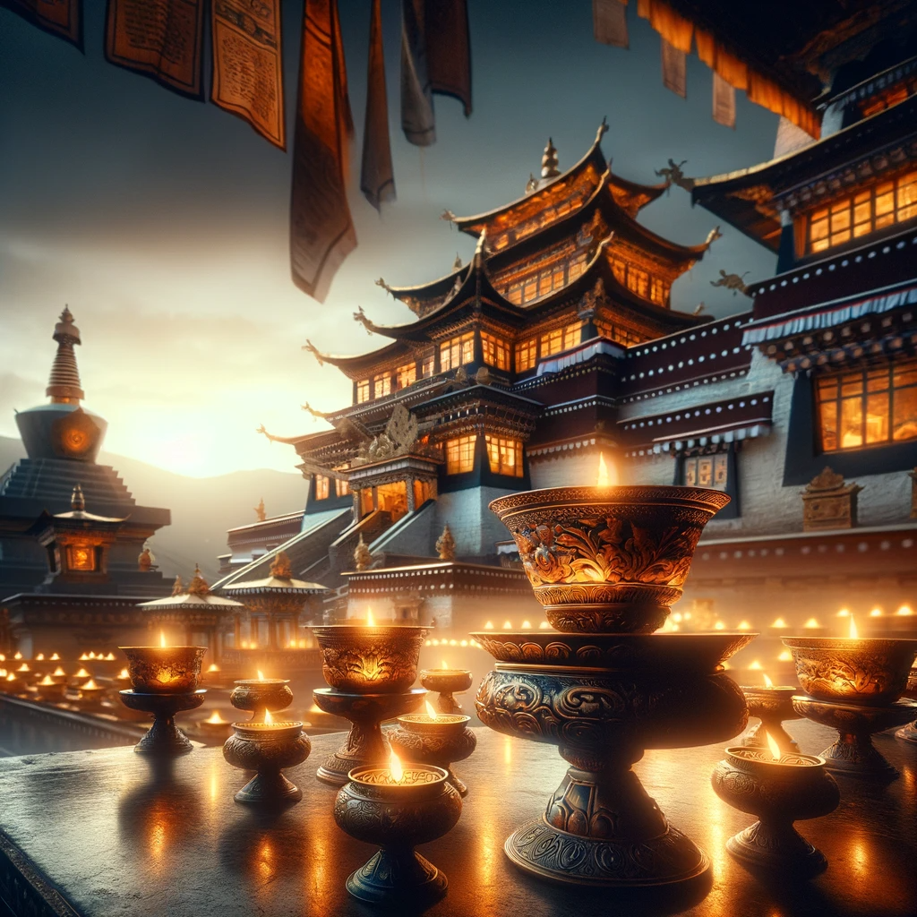 Prayer Support & Merit-Making at Sacred Tibetan Temple product image