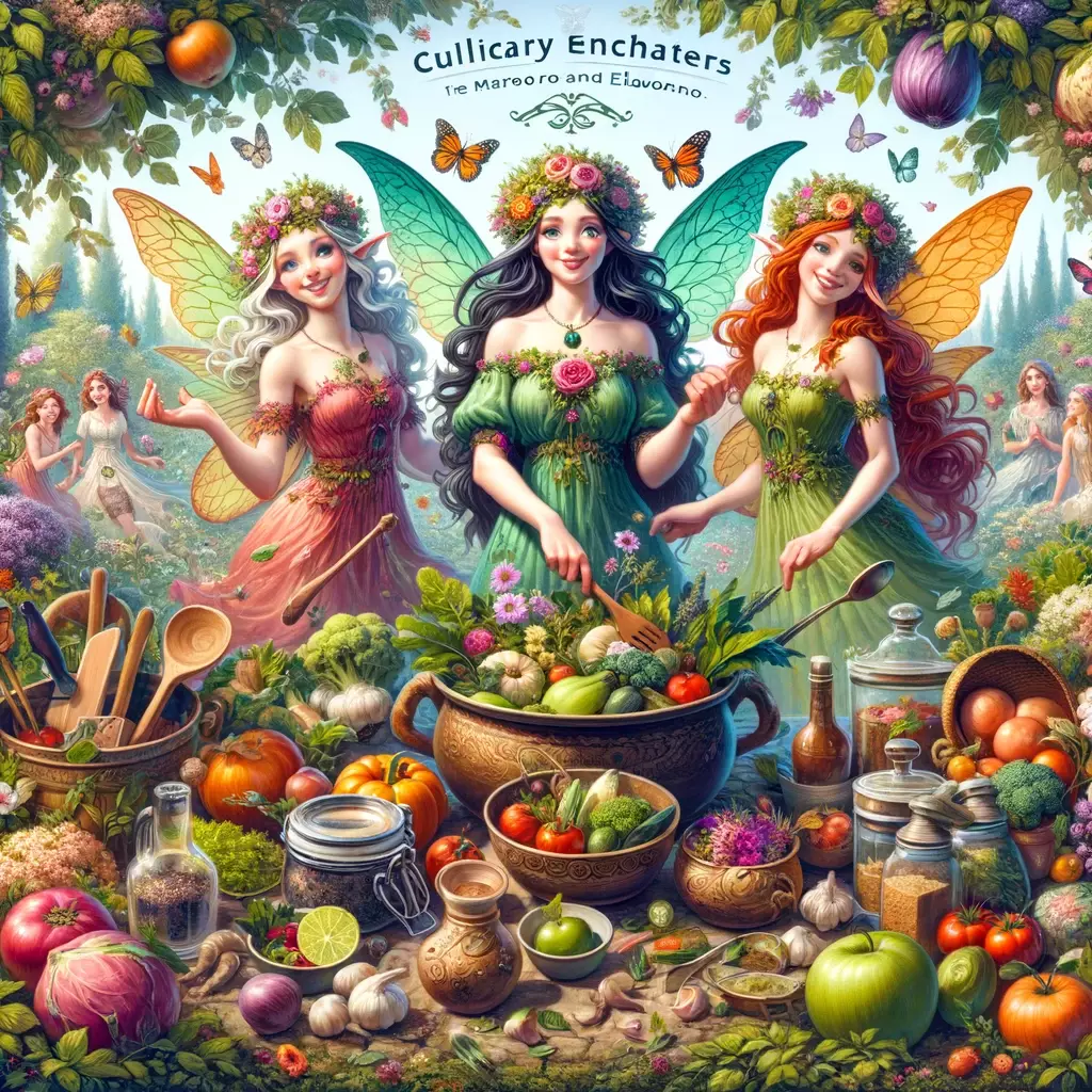 Culinary Enchanters: The Eurono Fairies - Maestros of Earth and Flavor product image