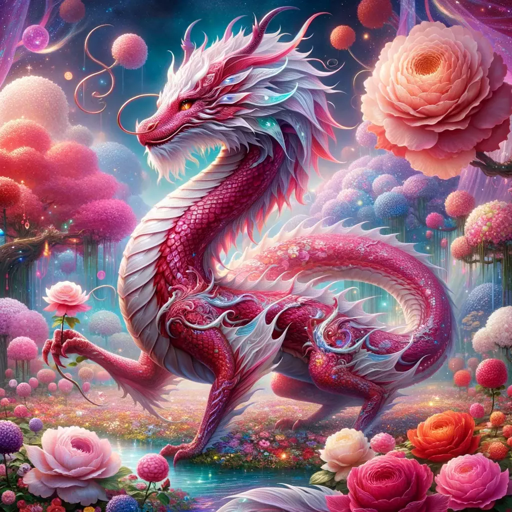 Rose Dragon - Prosperous & Social Friends product image