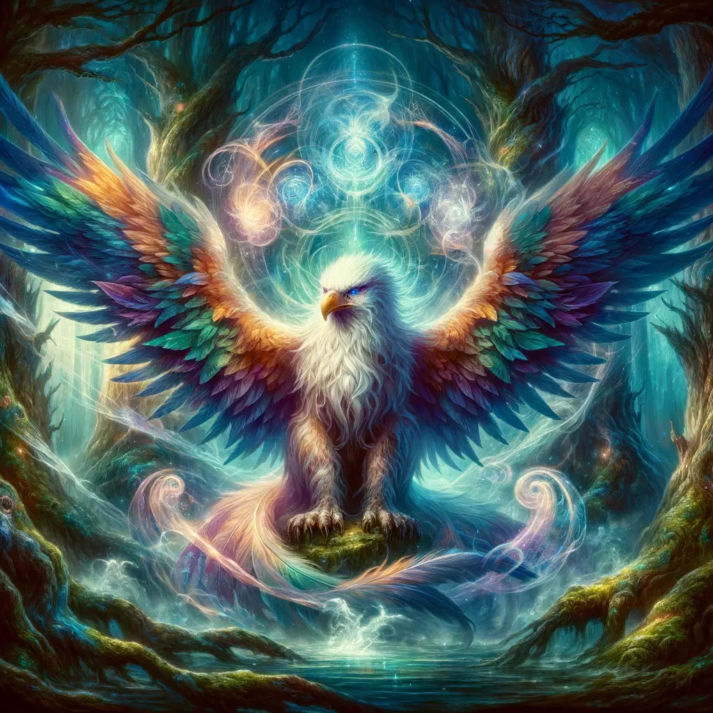 Enigmatic Harpy Spirit Companion product image