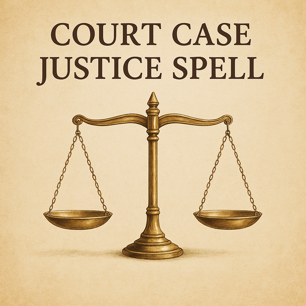 Court Case Justice Spell product image