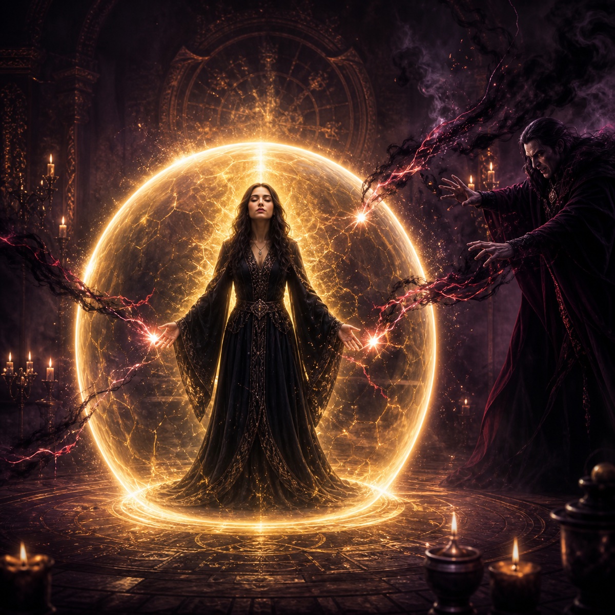 Spell for Protection Against Energy Vampire & Black Arts Magick product image