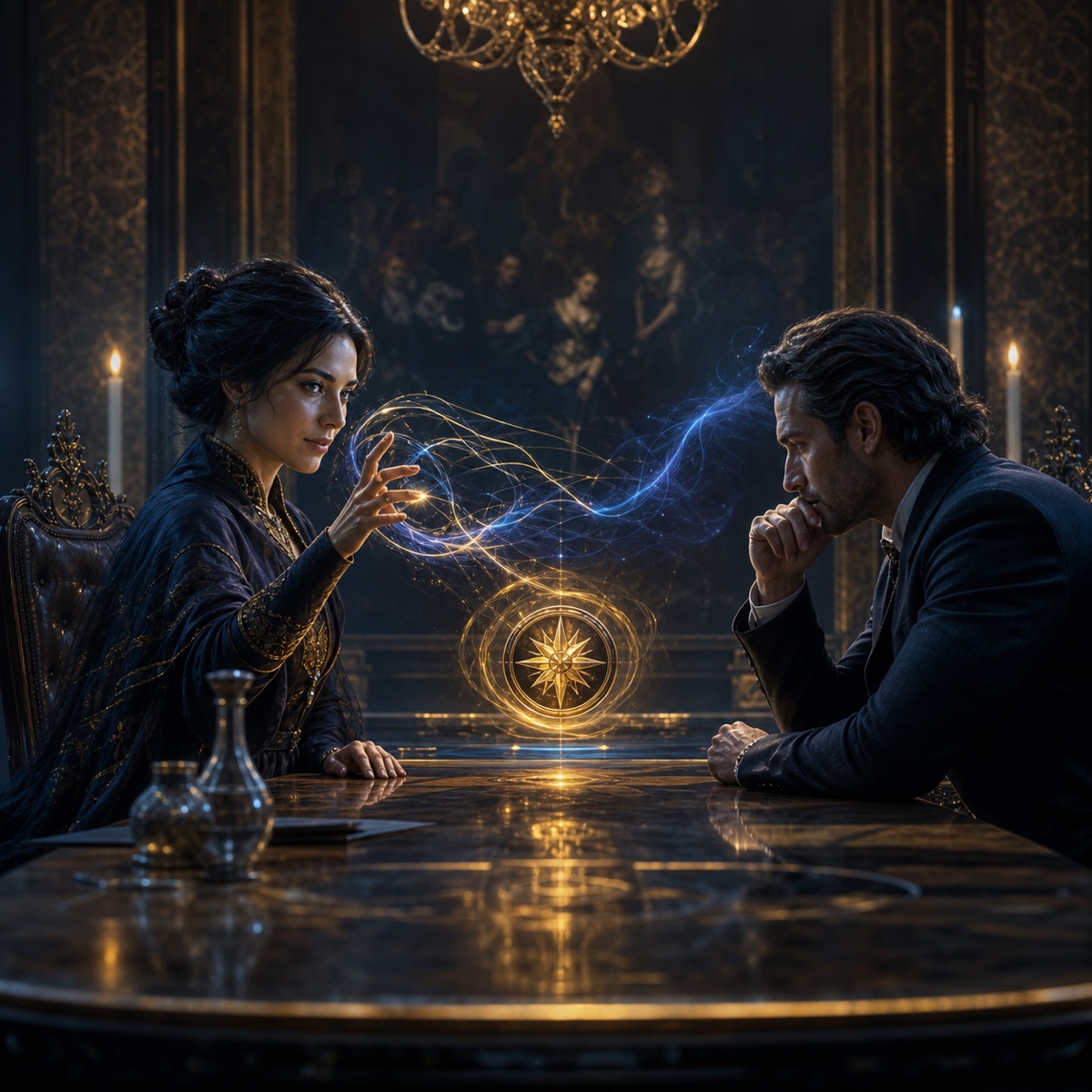 Thoughtweaver's Influence Charm: A Spell for Subtle Thought Manipulation and Persuasion product image