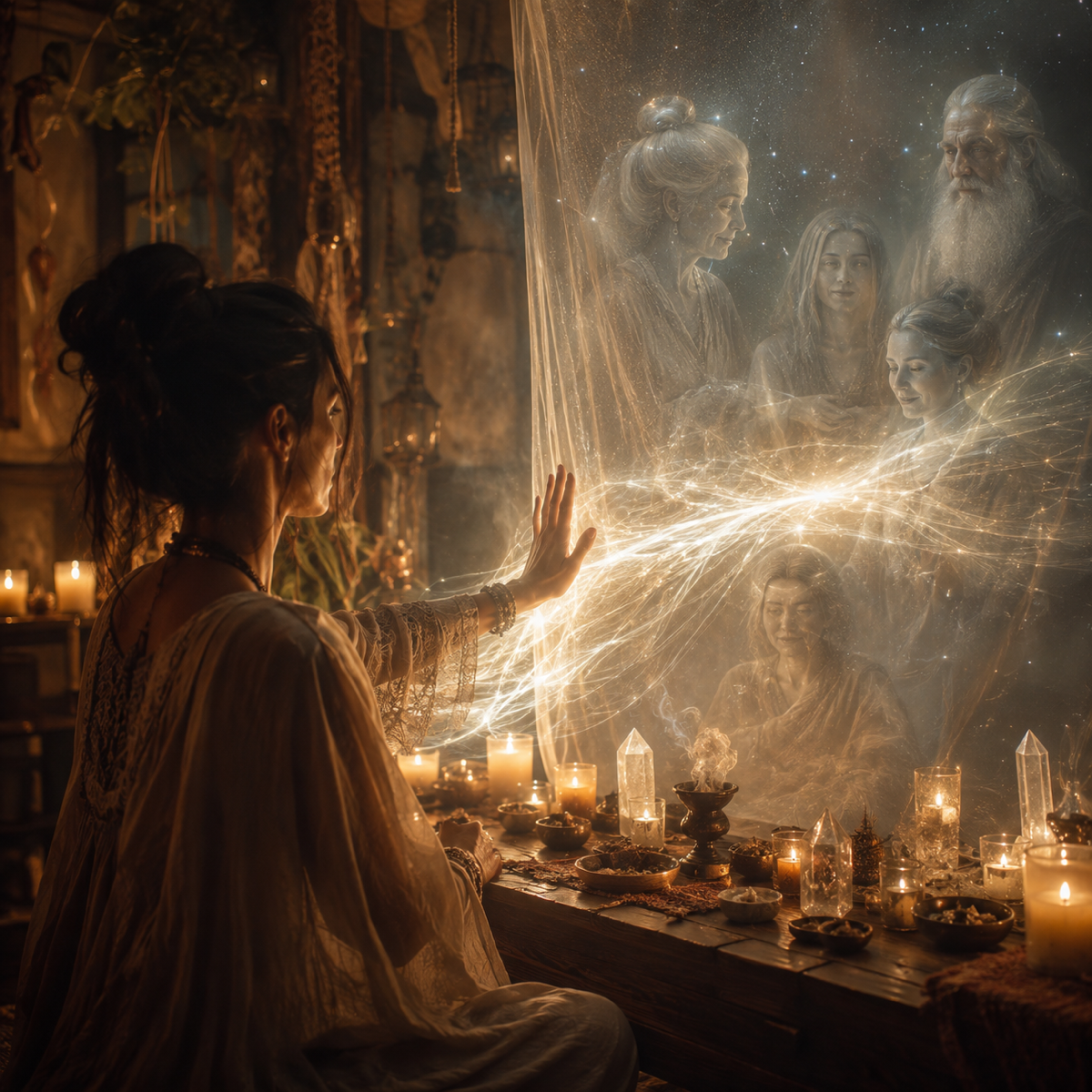 Ethereal Connection: The Monthly Spirit Communication Ritual./月度精神沟通仪式 product image