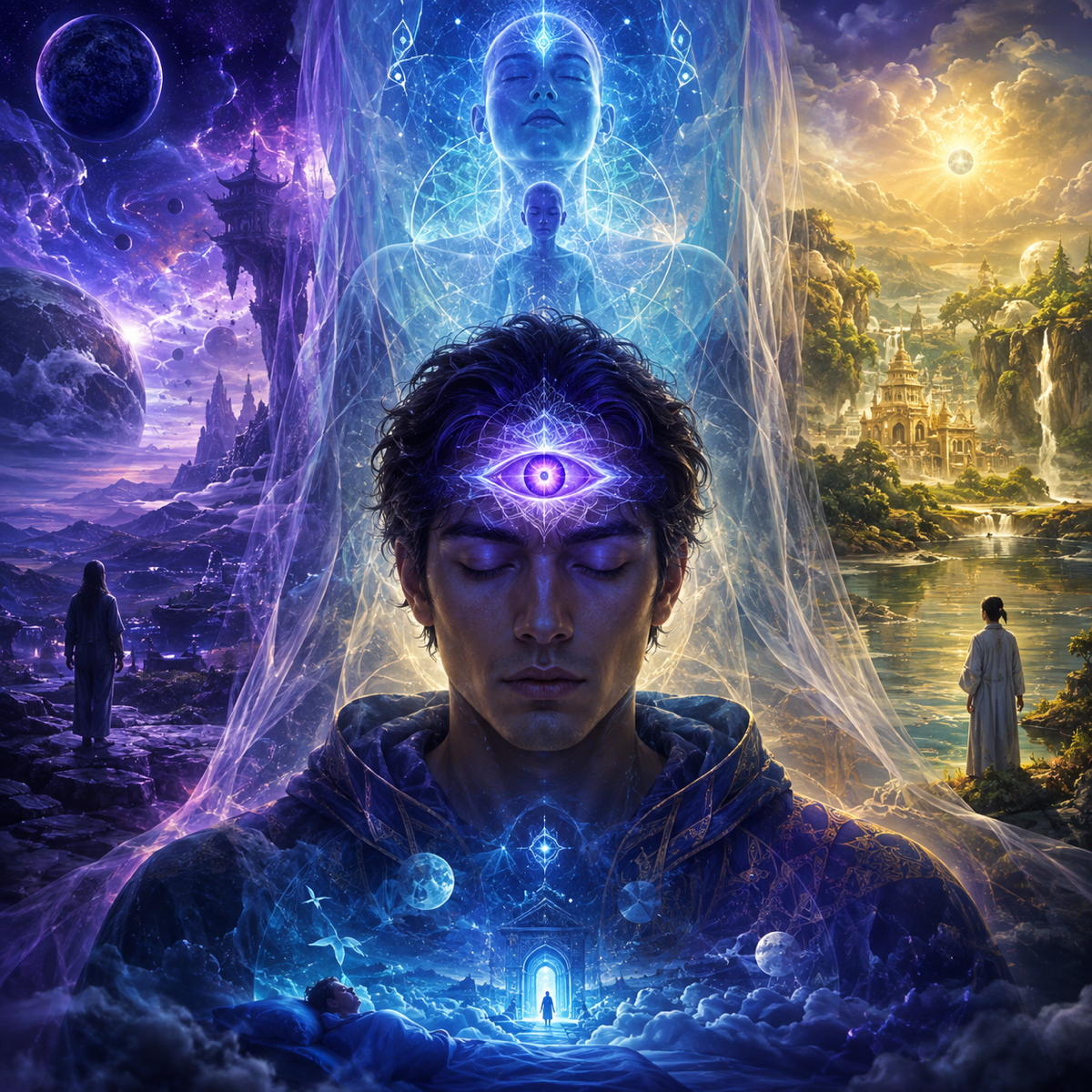 Insightful Vision Veil: A Spell for Third Eye Mastery and Supernatural Enhancement product image