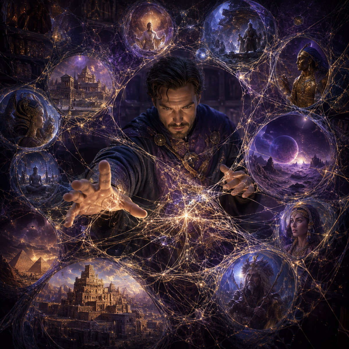 Memory Weaver Spell: A Gateway to Universal Thoughts and Histories product image