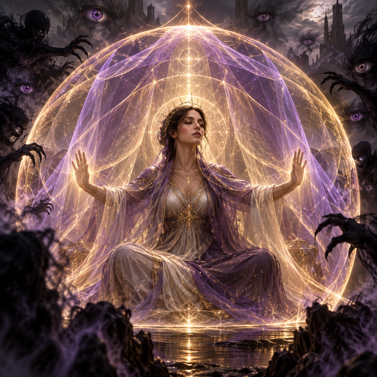 Shielding Veil Enchantment: A Spell for Creating Protective Barriers product image