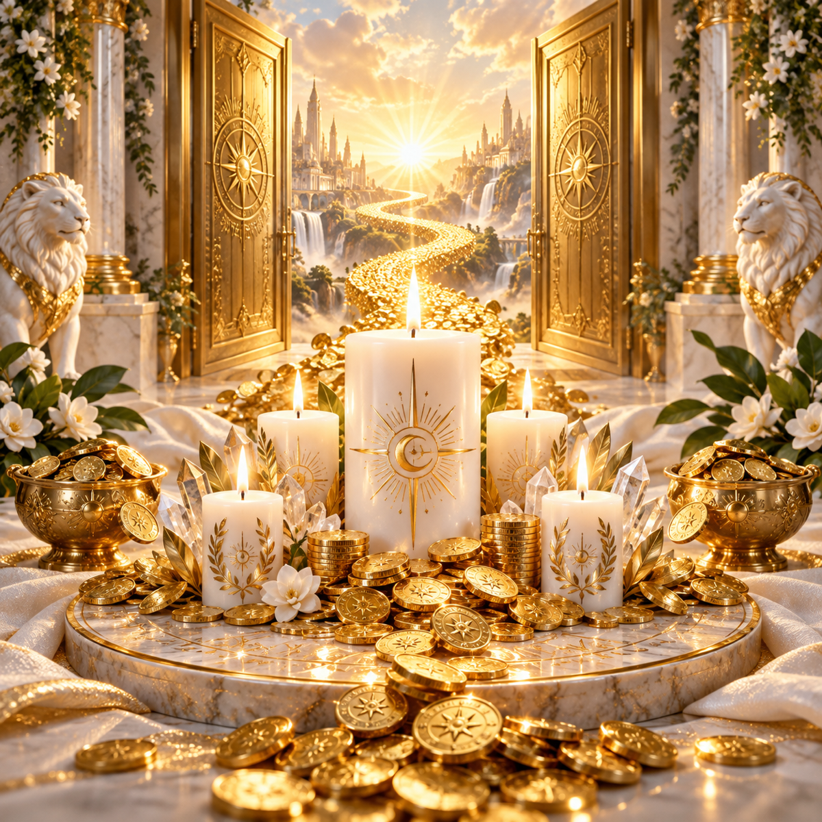 The White Wealth Spell: Journey to Luminescent Prosperity product image