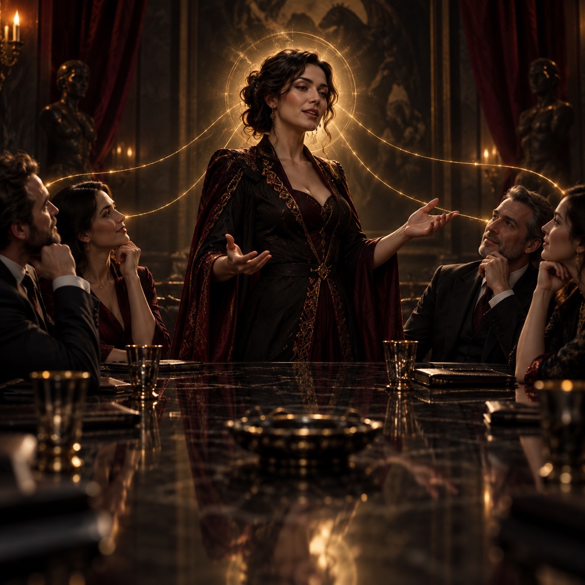 Persuasion's Aura Enchantment: A Spell of Influence and Personal Empowerment product image
