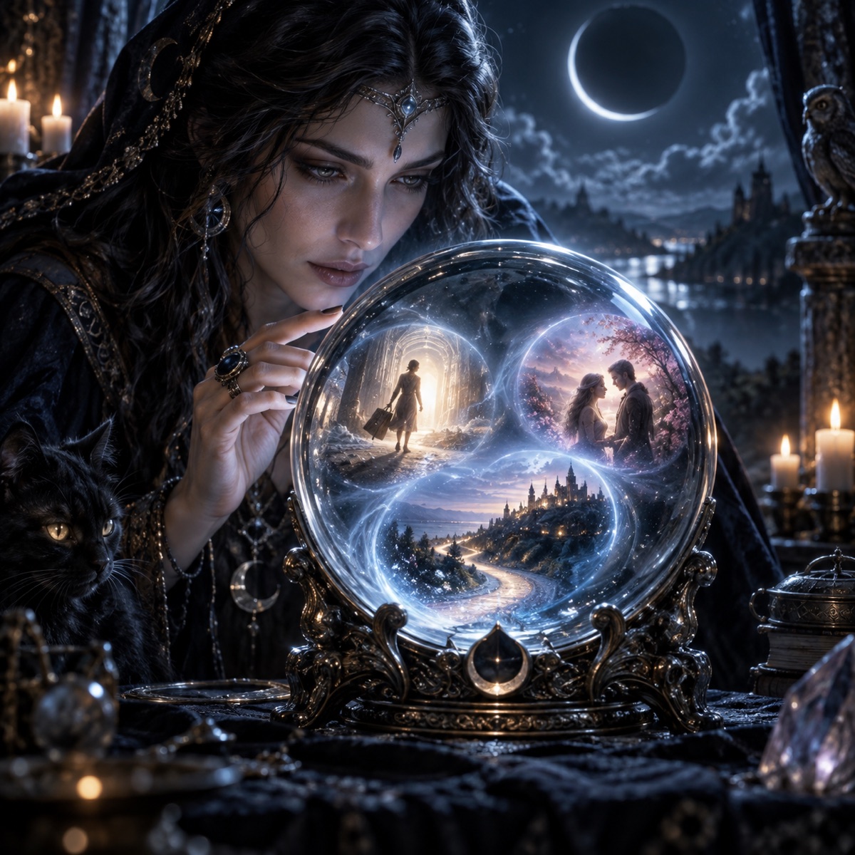 Unlock the Secrets of Tomorrow with the 'See the Sight Spell: Glimpses into the Immediate Future' product image