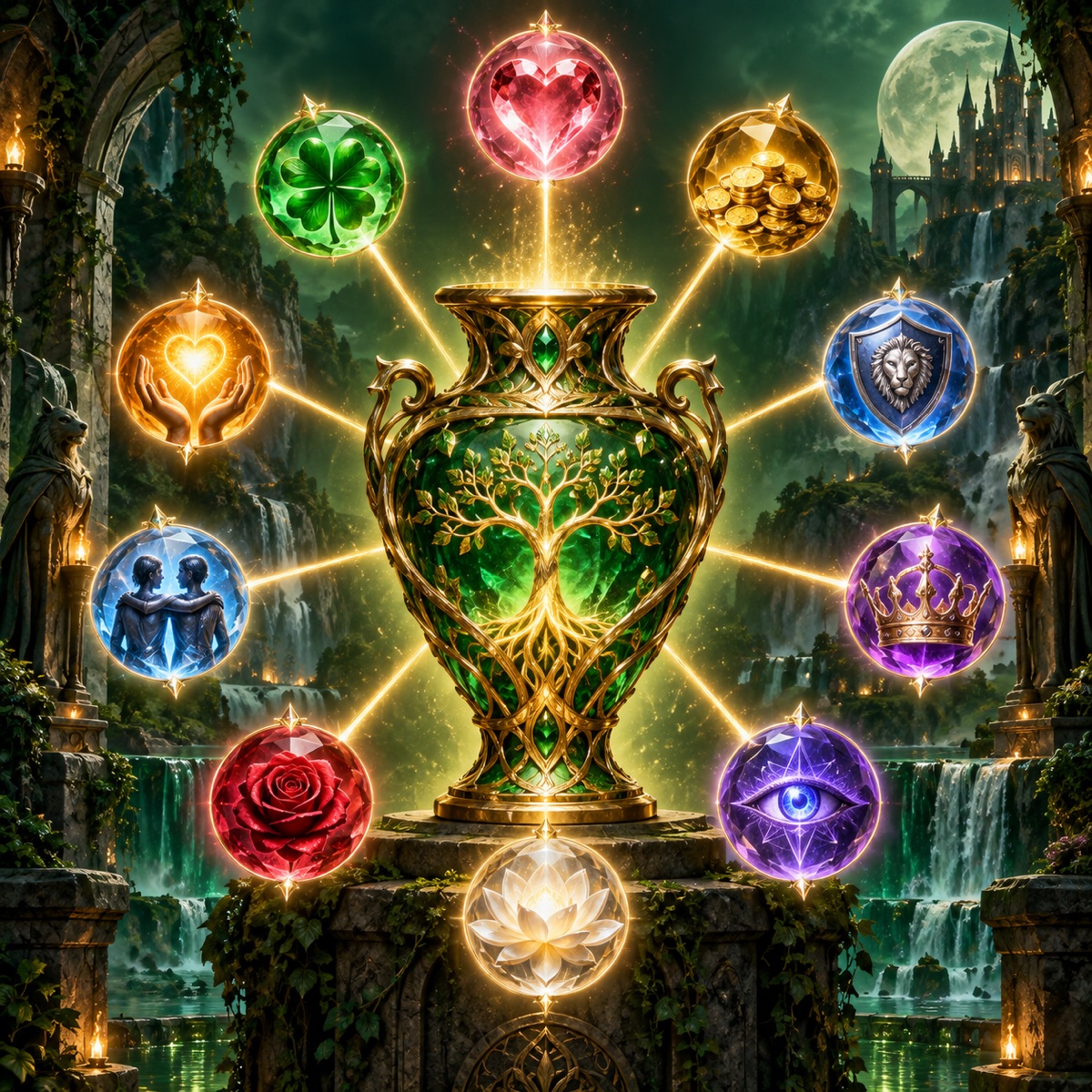 Spell of 10 Blessings Binding: The Ultimate Cornucopia of Life's Blessings product image