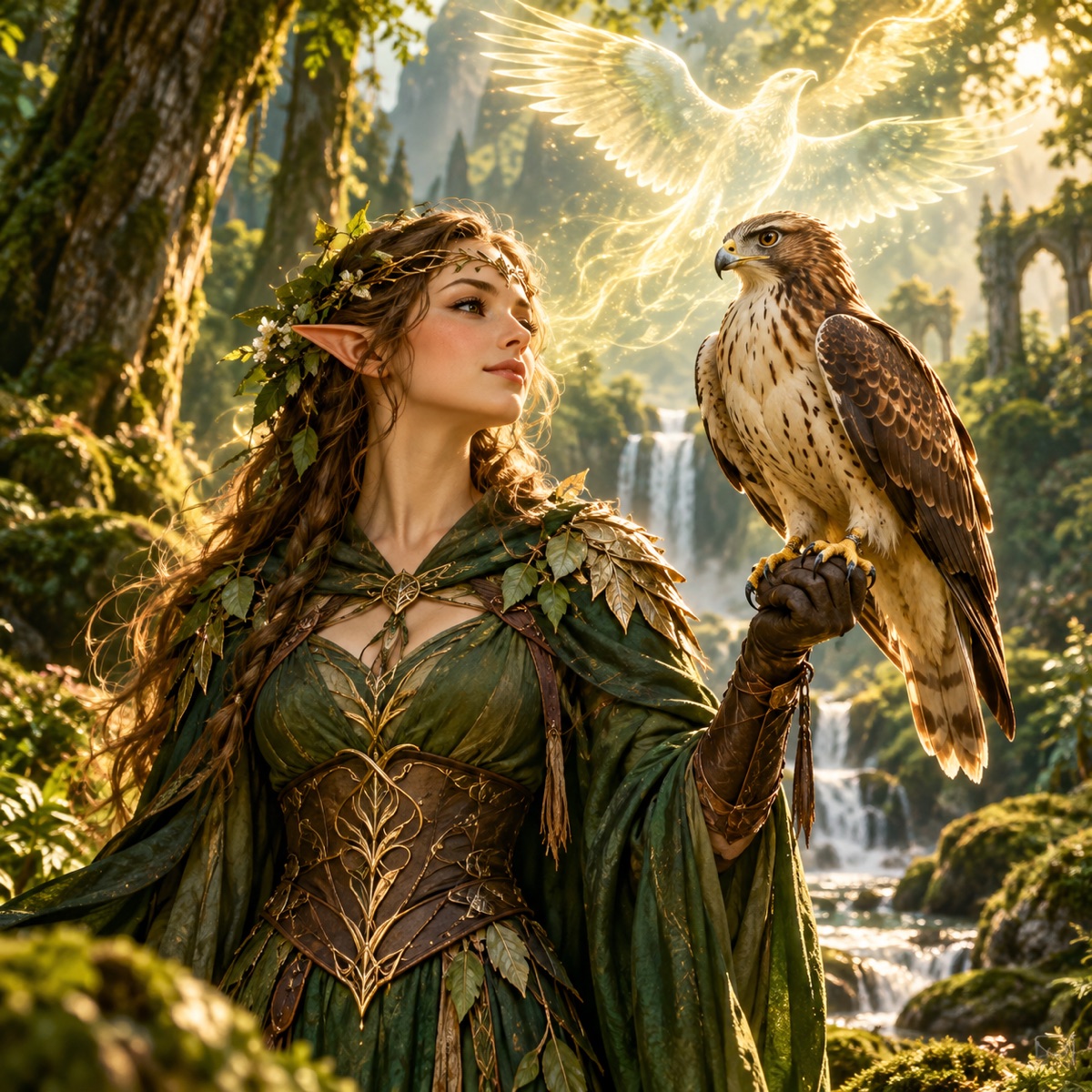 Skyfeather Alliance Woodland Elf Custom Conjuration: Mystics of the Avian Realm product image