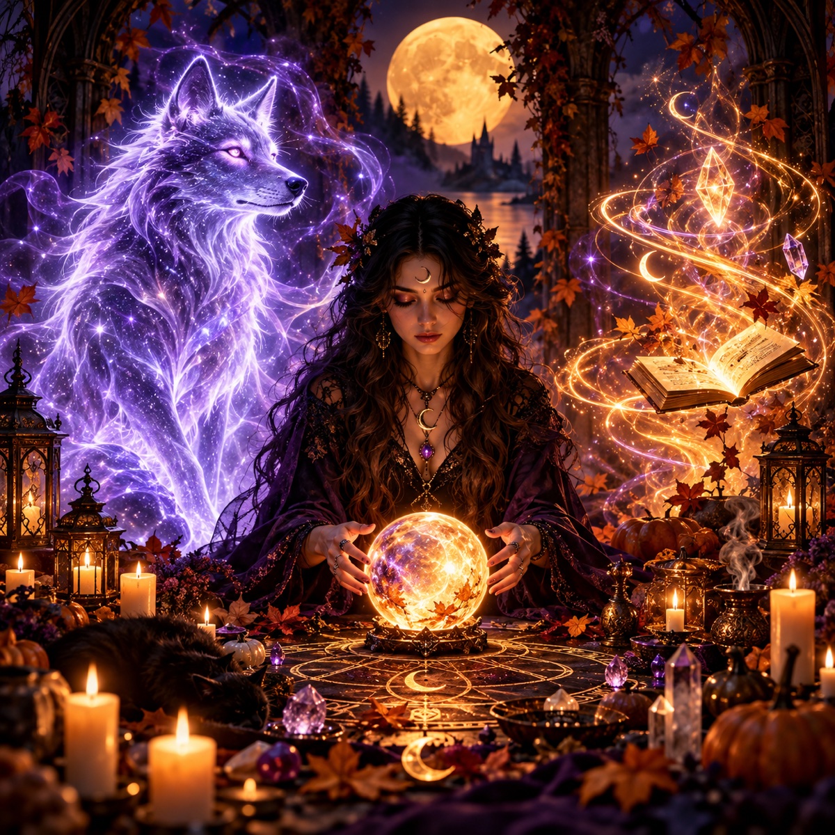 Halloween Conjuration - Spirit Companion or Mystical Spell product image