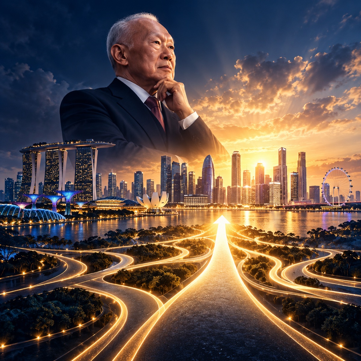 Lee Kuan Yew Spiritual Binding - Connect with the Visionary Leader's Wisdom and Strength product image