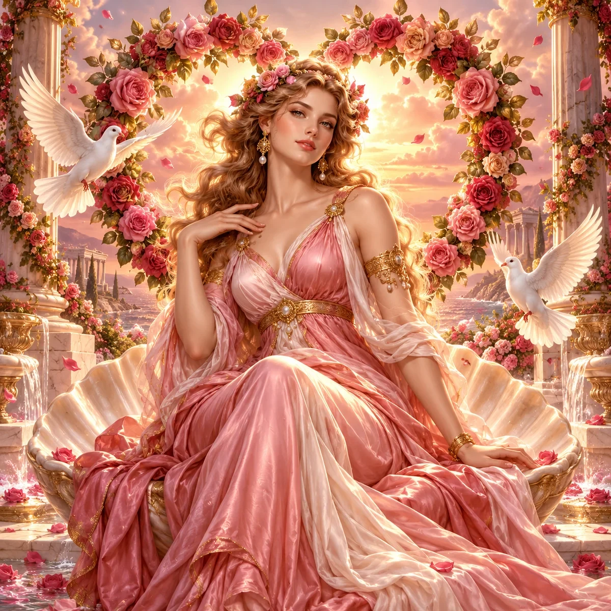 Goddess Aphrodite's Divine Binding: Emanate Love, Beauty, and Inner Radiance product image