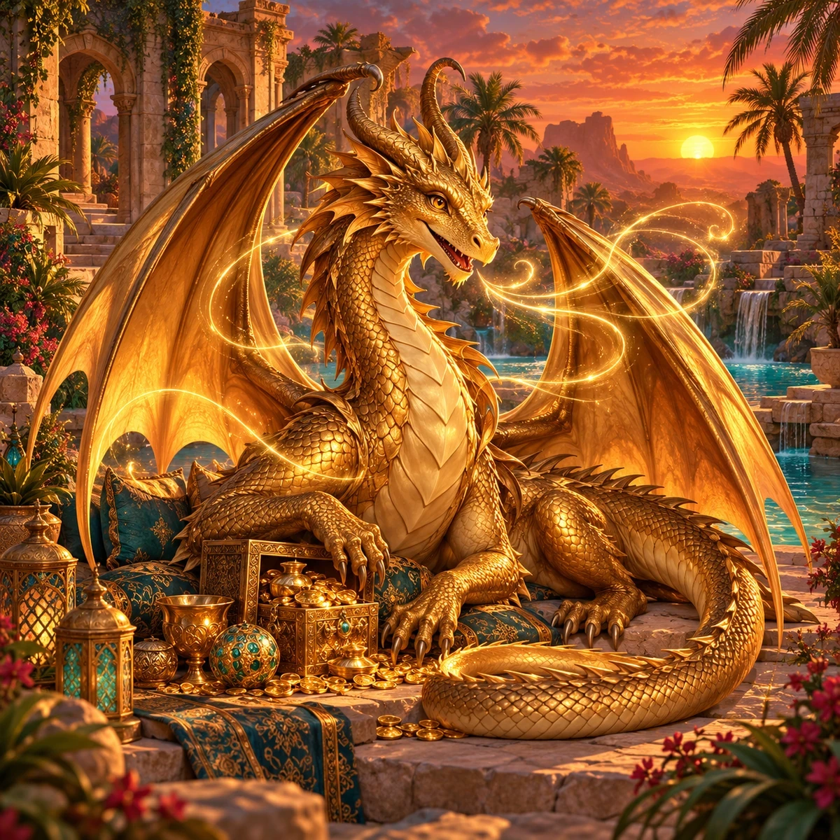 Brass Dragon Spirit - Riches, Relationships, and Riveting Conversations product image