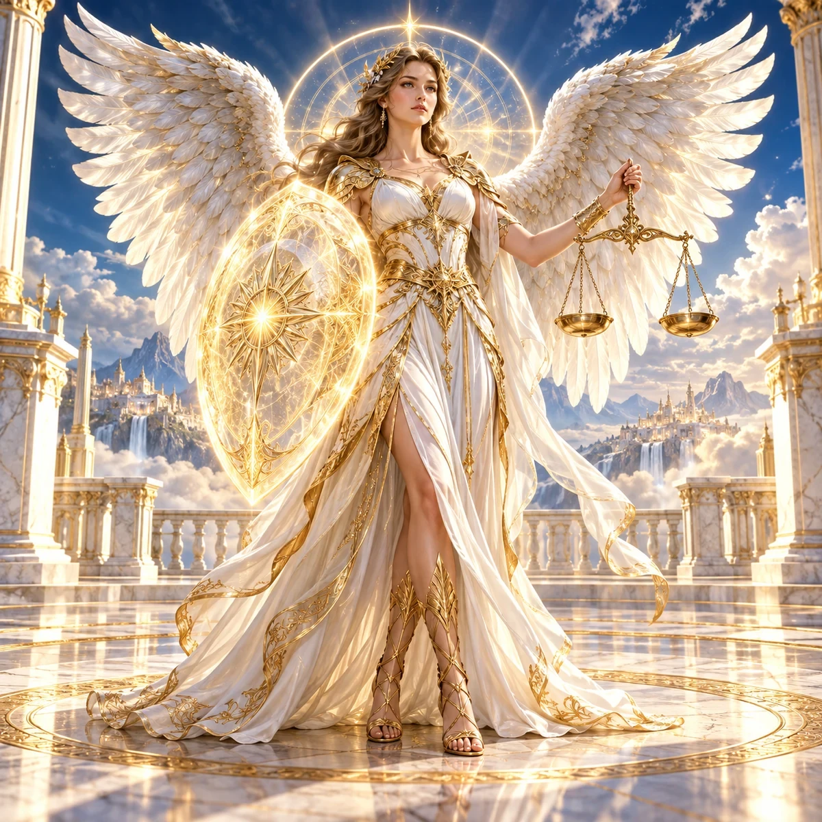 Courtwind Angel - Protector, Guardian of Justice, and Embodiment of Integrity product image