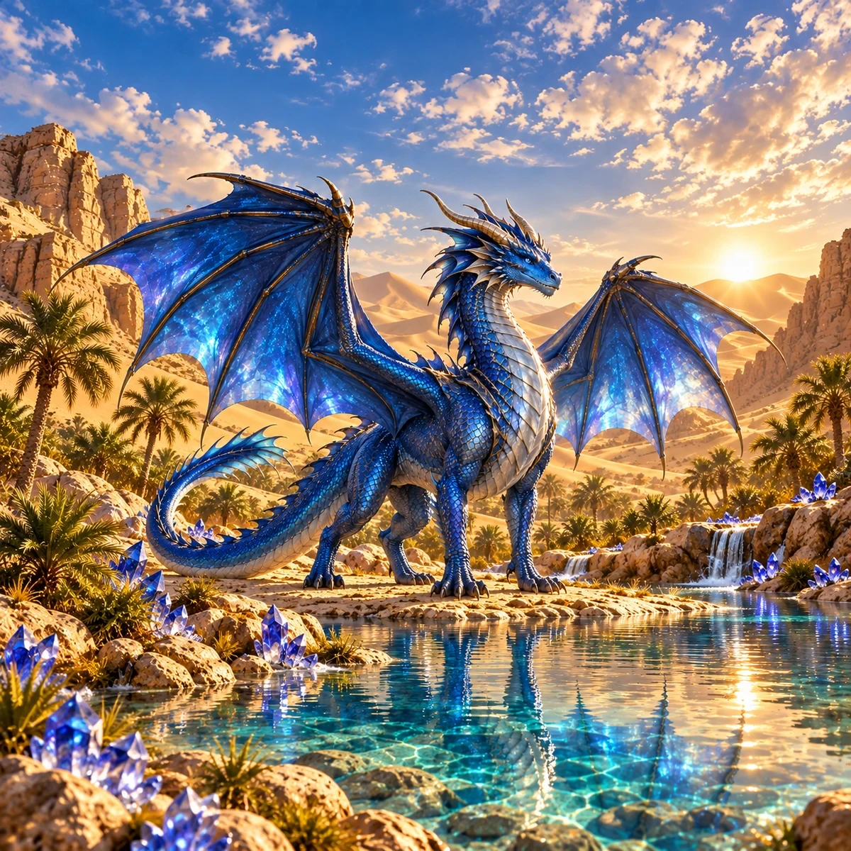 Blue Dragon- Magical Guide of Wisdom product image
