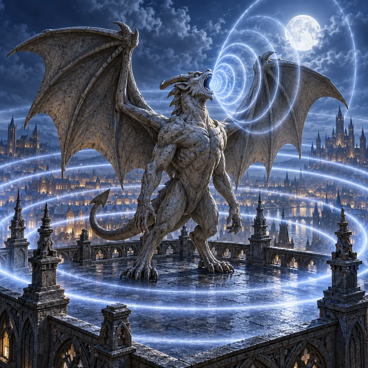 Emomimi Gargoyle Spirit - Melodic Guardians of Arcane Enchantments product image