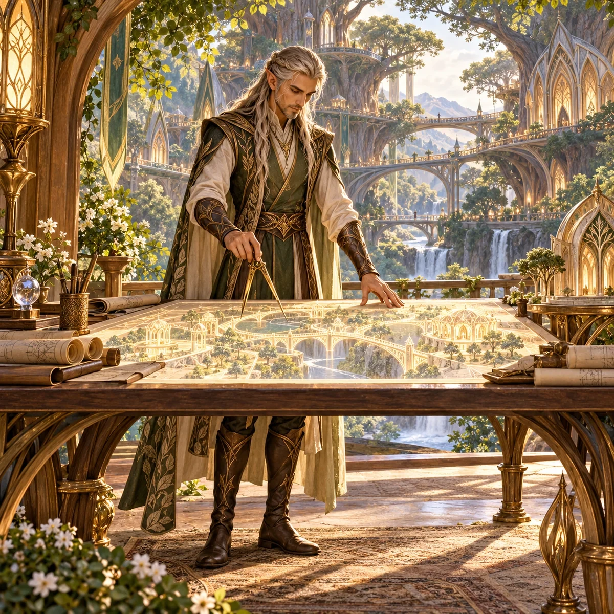 Everwood Alliance Woodland Elf: Architect Your Destiny with Magical Elegance product image