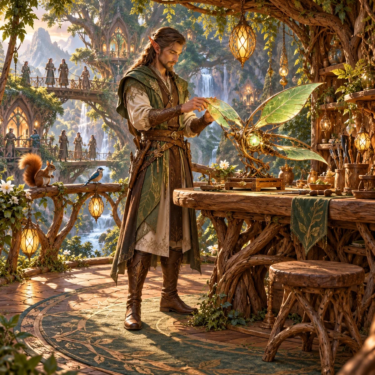 Forestkind Alliance Buddu Elf: Nature's Inspired Children of Innovation product image