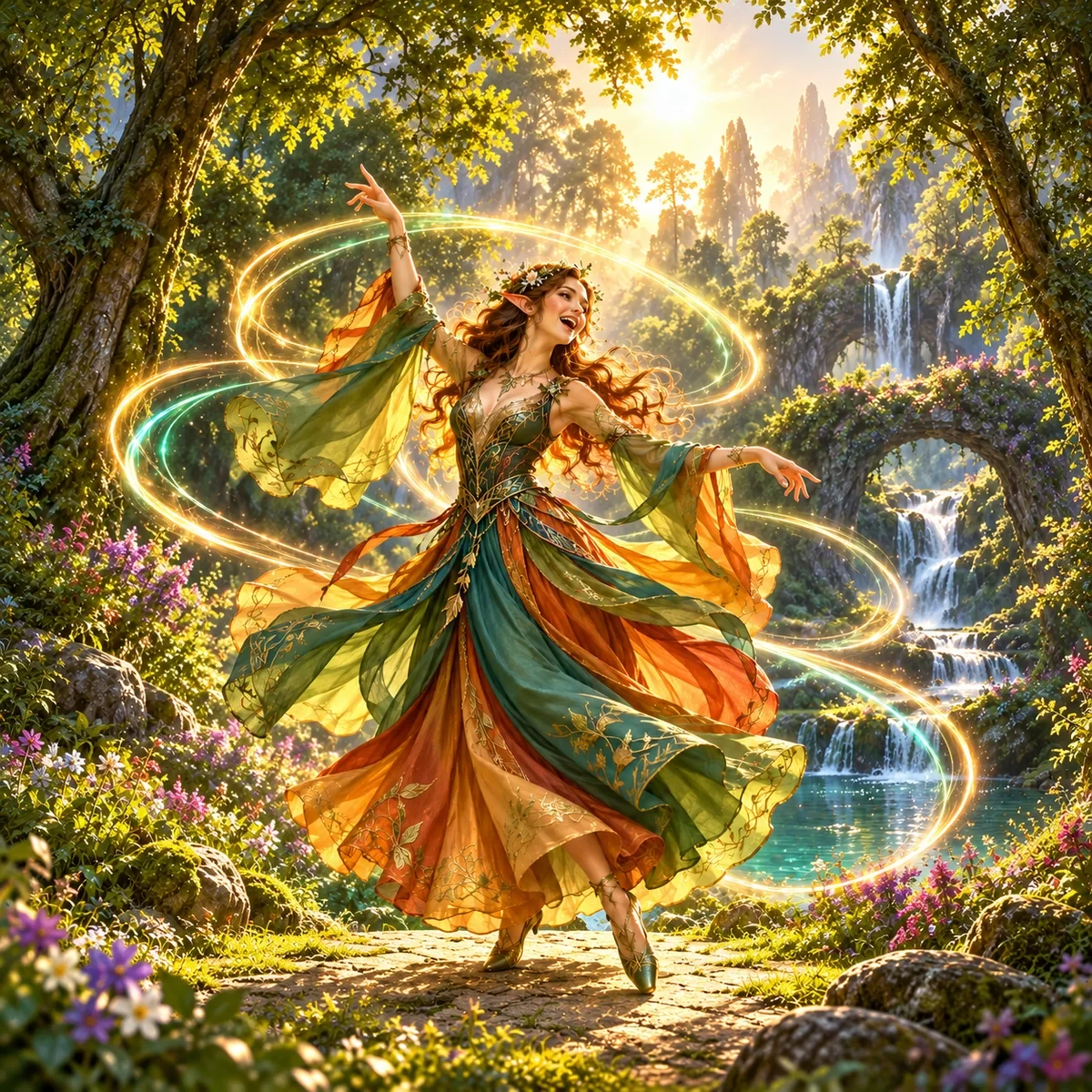 Forest Rhythm Alliance Woodland Elf: Masters of Artistic Expression and Joy product image