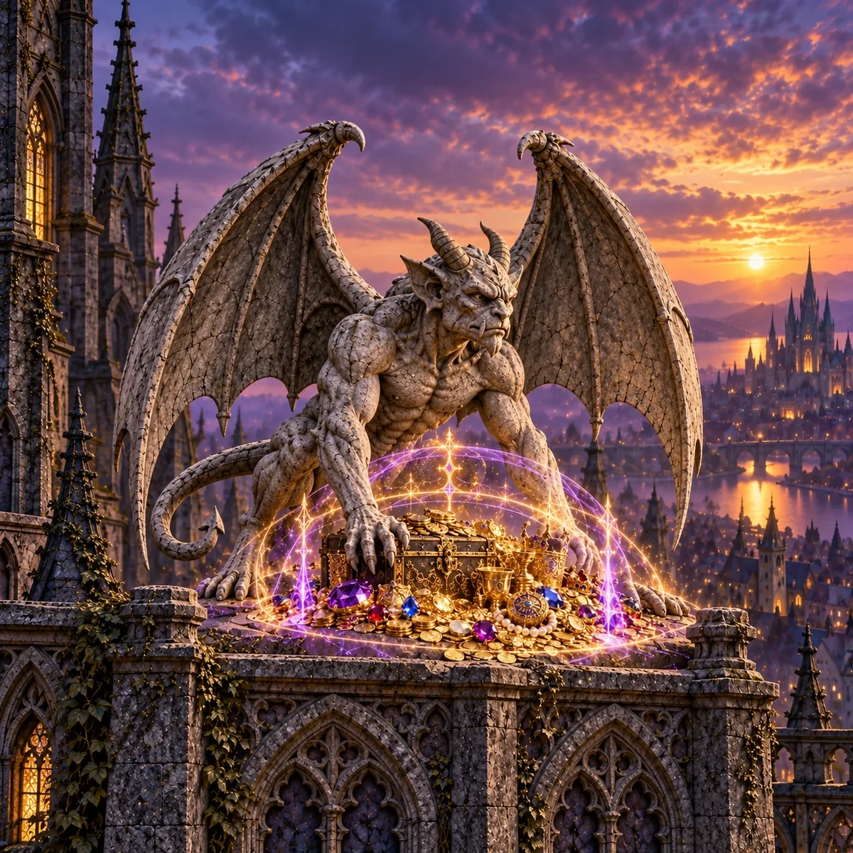 Gargoyle - Mighty Sentinels of Prosperity & Guardianship product image